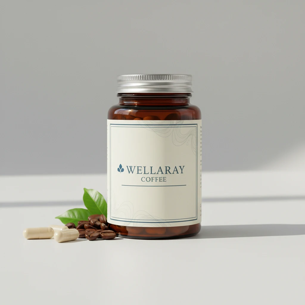 Wellaray Coffee box - plant extract supplement sachets buy UK